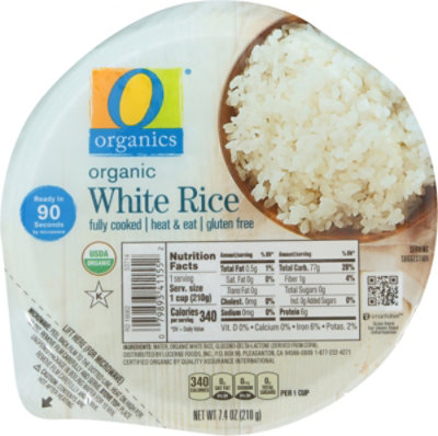 O Organics Organic Rice Bowl White - 7.4 Oz - Image 2