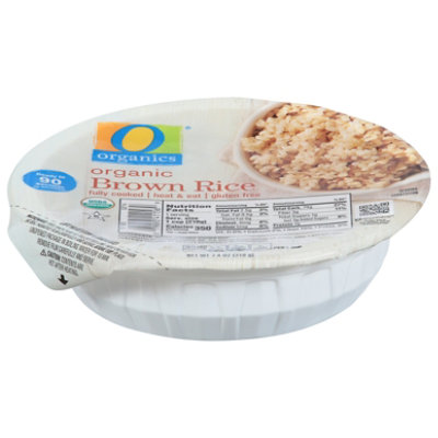 O Organics Organic Rice Brown Cup - 7.4 Oz - Image 2