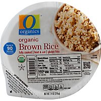 O Organics Organic Rice Brown Cup - 7.4 Oz - Image 2
