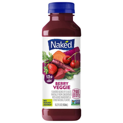 Naked Juice Smoothie Veggies Berry Veggie - 15.2 Fl. Oz. - Image 3