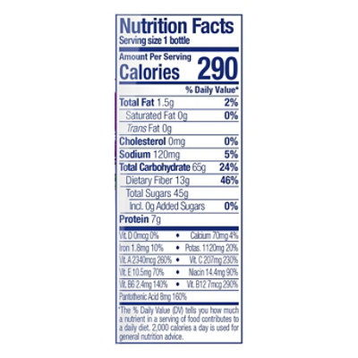 Naked Juice Smoothie Veggies Berry Veggie - 15.2 Fl. Oz. - Image 4