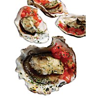 Seafood Service Counter Oysters Bbq Shell Farmed Fresh - Image 1