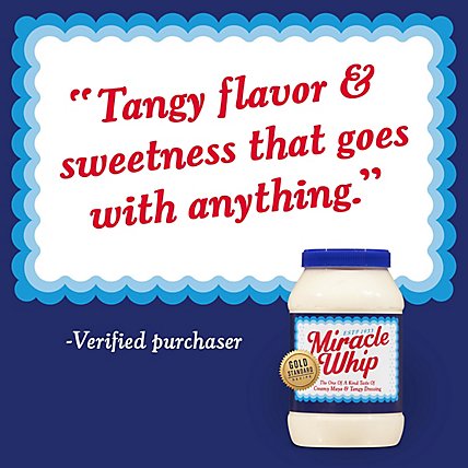 Miracle Whip Mayo Like Dressing for a Keto and Low Carb Lifestyle Jar - 30 Fl. Oz. - Image 9