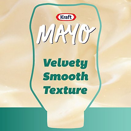 Kraft Real Mayo Creamy & Smooth Mayonnaise Bottle - 22 Fl. Oz. - Image 4