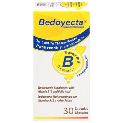 Bedoyecta Capsules Multivitamin In A Box - 30 Count - Image 2