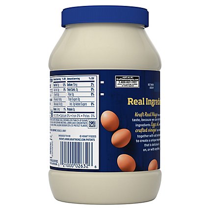 Kraft Real Mayo Creamy & Smooth Mayonnaise - for a Keto and Low Carb Lifestyle Jar - 30 Fl. Oz. - Image 9