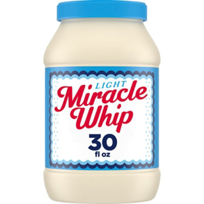 Miracle Whip Light Mayo Like Dressing Jar - 30 Fl. Oz.