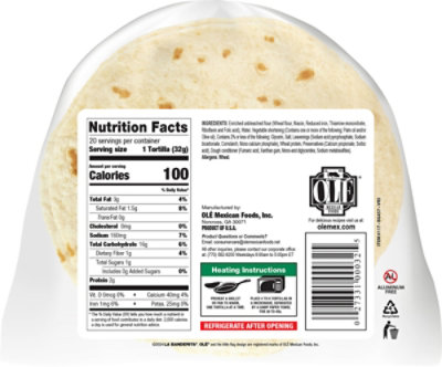 La Banderita Tortillas Flour Family Pack Bag 20 Count - 22.5 Oz - Image 6