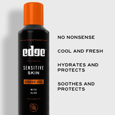 Edge Sensitive Skin Shave Gel For Men Twin Pack - 2-7 Oz - Image 5