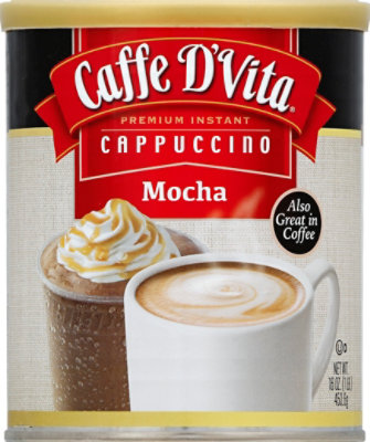 Caffe DVita Cappuccino Premium Instant Mocha - 16 Oz - Image 2