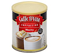Caffe DVita Cappuccino Premium Instant Mocha - 16 Oz