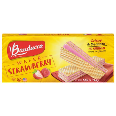 Bauducco Wafer Strawberry - 5.82 Oz
