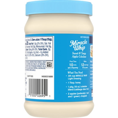 Miracle Whip Light Mayo Like Dressing Jar - 15 Fl. Oz. - Image 6