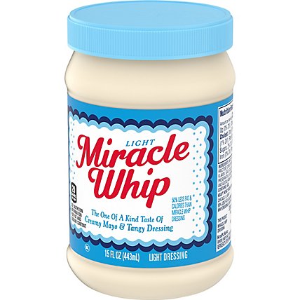 Miracle Whip Light Mayo Like Dressing Jar - 15 Fl. Oz. - Image 5