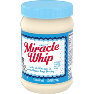 Miracle Whip Light Mayo Like Dressing Jar - 15 Fl. Oz. - Image 8