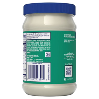 Kraft America's Favorite Sandwich Spread Jar - 15 Fl. Oz. - Image 8