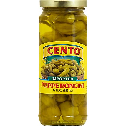 Cento Pepperoncini Imported - 12 Fl. Oz. - Image 2