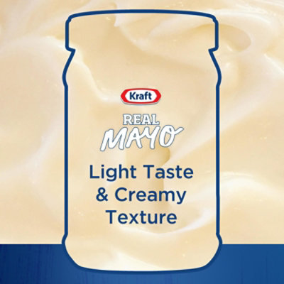 Kraft Real Mayo Creamy & Smooth Mayonnaise Jar - 15 Fl. Oz. - Image 4