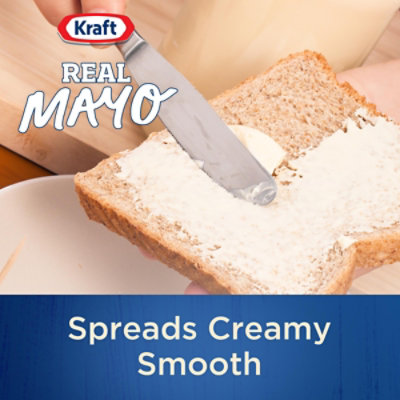 Kraft Real Mayo Creamy & Smooth Mayonnaise Jar - 15 Fl. Oz. - Image 5