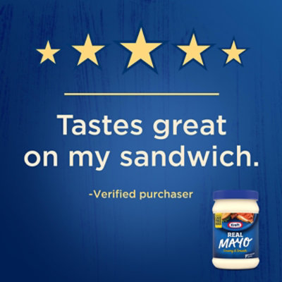 Kraft Real Mayo Creamy & Smooth Mayonnaise - 15 Fl. Oz. - Image 5