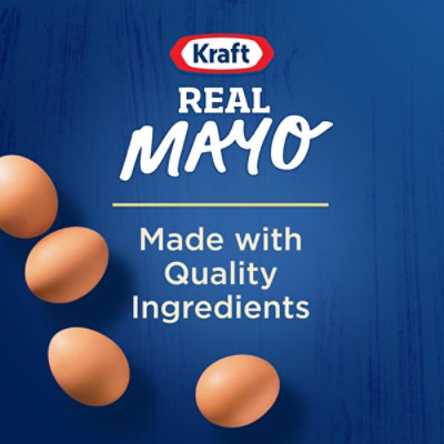 Kraft Real Mayo Creamy & Smooth Mayonnaise - 15 Fl. Oz. - Image 3