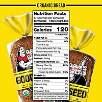 Daves Killer Bread Good Seed Whole Grain Organic Bread - 27 Oz - Image 4