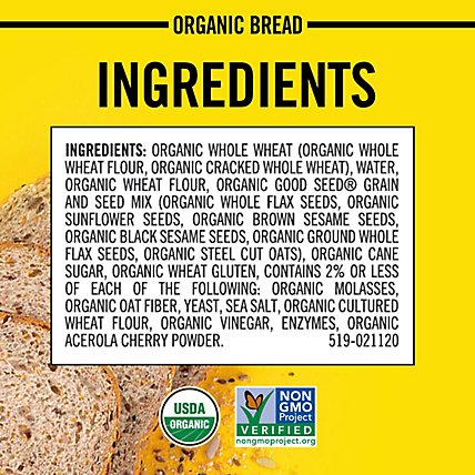 Daves Killer Bread Good Seed Whole Grain Organic Bread - 27 Oz - Image 5