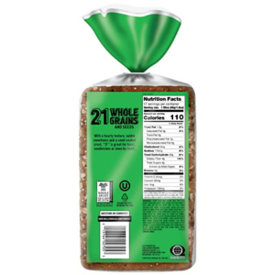 Daves Killer Bread 21 Whole Grains and Seeds Whole Grain Organic Bread - 27 Oz - Image 7