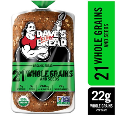 Daves Killer Bread 21 Whole Grains and Seeds Whole Grain Organic Bread - 27 Oz - Image 1