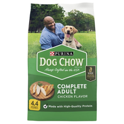 Dog Chow Dog Food Dry Complete Chicken - 4.4 Lb - Image 1