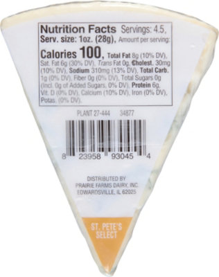Caves of Faribault St. Petes Cheese Blue Wedge - 4.5 Oz - Image 6