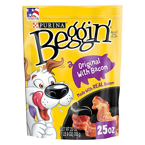 Beggin Dog Treats Original With Bacon - 25 Oz
