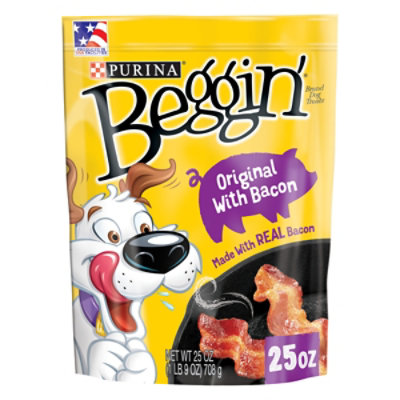 Beggin Dog Treats Original With Bacon - 25 Oz