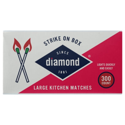 Diamond Matches Strike On Box - 300 Count - Image 2