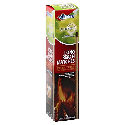 for sale online 14 Boxes 75 Count Each 1050 Total Diamond Greenlight Long Reach Matches 10 In 
