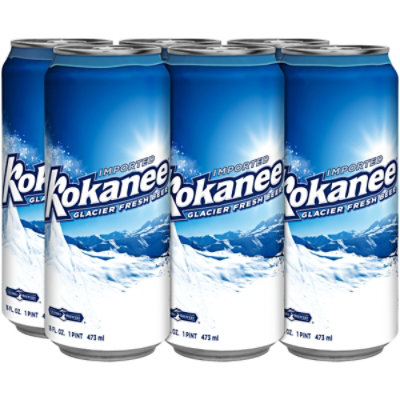 Kokanee Glacier Beer Cans - 6-16 Fl. Oz. - Image 2