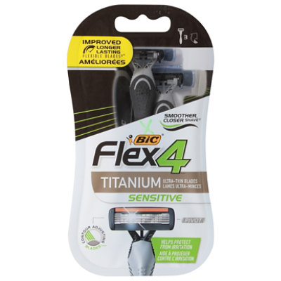 Bic Shavers Flex 4 - 3 Count - Image 3