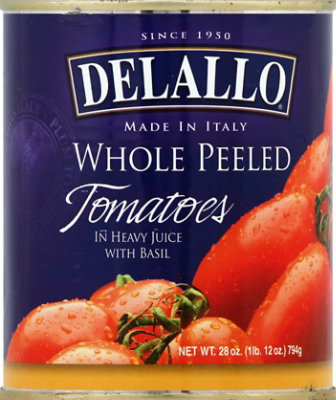 DeLallo Tomatoes Peeled - 28 Oz - Image 2