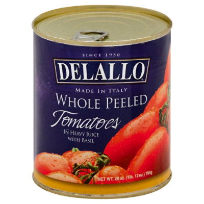 DeLallo Tomatoes Peeled - 28 Oz - Image 1