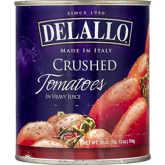 DeLallo Tomatoes Crushed Italian - 28 Oz