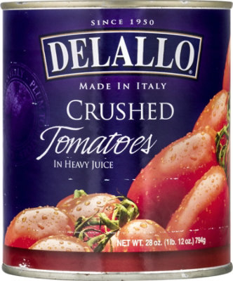 DeLallo Tomatoes Crushed Italian - 28 Oz