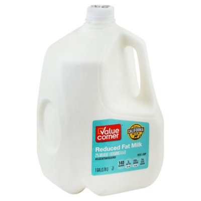 Reduced Fat Milk - Glass 1/2 Gal - Non-Subscription