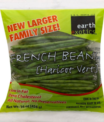 Earth Exotics Green Beans French - 16 Oz - Image 2