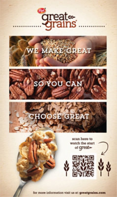 Post Great Grains Crunchy Pecan Heart Healthy Whole Grain Breakfast Cereal - 16 Oz - Image 6