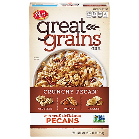 Great Grains Cereal Crunchy Pecan - 16 Oz
