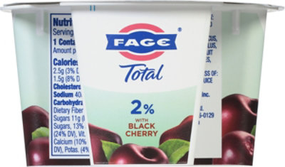 Fage Total 2% Yogurt Greek Lowfat Strained with Cherry - 5.3 Oz - Image 5