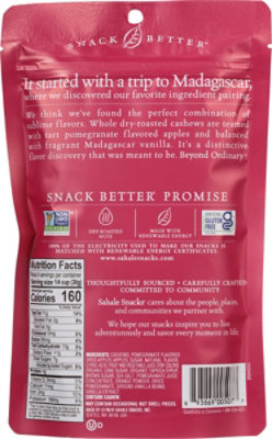 Sahale Snacks Snack Better Cashews Glazed Mix Naturally Pomegranate Vanilla Flavored - 4 Oz - Image 6