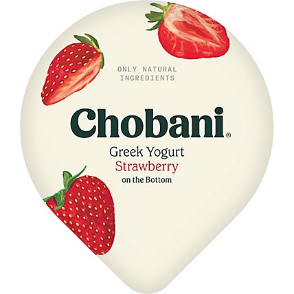 Chobani Yogurt Greek Fruit On The Bottom Non-Fat Strawberry - 5.3 Oz - Image 3