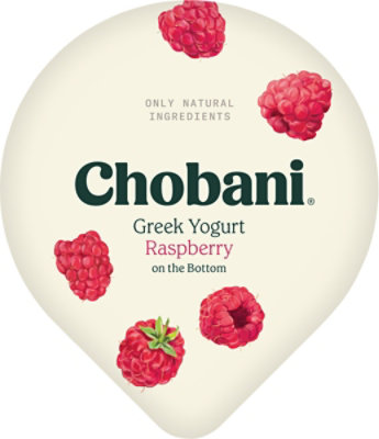 Chobani Non-Fat Raspberry Fruit On The Bottom Greek Yogurt  - 5.3 Oz - Image 3