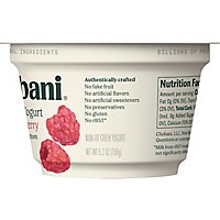 Chobani Non-Fat Raspberry Fruit On The Bottom Greek Yogurt  - 5.3 Oz - Image 2